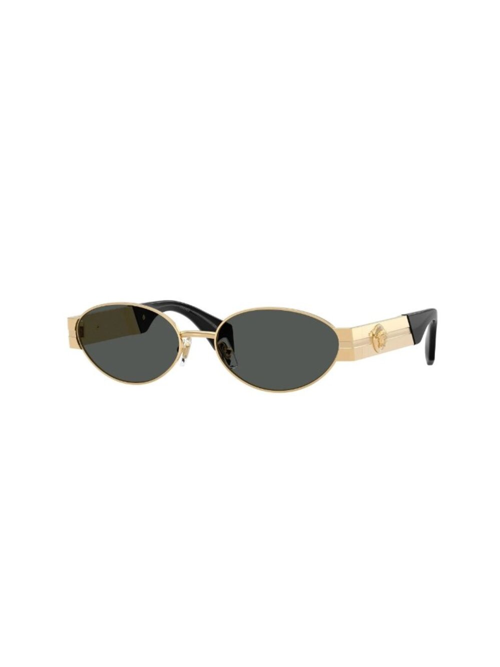 NEW Versace VE2301 152387 55 Sunglasses Gold Frame & Gray Lens